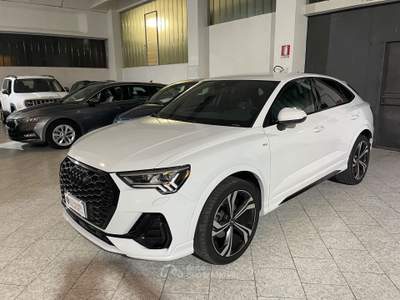 Audi Q3 SPB Sportback 35 TFSI S tronic line edition Interior Bianco usata Gozzano