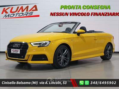 Audi A3 2.0 TFSI 190cv S tronic S line quattro cabrio Giallo usata Cinisello Balsamo