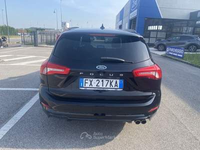 Ford Focus SW ST-Line 1.0 EcoBoost 125CV S&S Manuale Nero usata Crocetta del Montello
