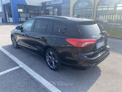 Ford Focus SW ST-Line 1.0 EcoBoost 125CV S&S Manuale Nero usata Crocetta del Montello