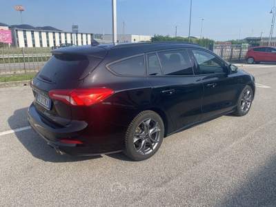 Ford Focus SW ST-Line 1.0 EcoBoost 125CV S&S Manuale Nero usata Crocetta del Montello