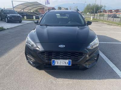 Ford Focus SW ST-Line 1.0 EcoBoost 125CV S&S Manuale Nero usata Crocetta del Montello