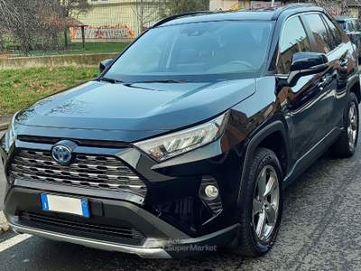 Toyota RAV4 2.5 Full Hybrid Dynamic 218cv Garanzia Toyota Nero usata Milano
