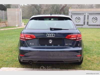 Audi A3 A3 SPB 30 TDI S tronic Sport Blu/Azzurro usata San Michele Salentino