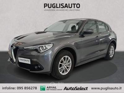 Alfa Romeo Stelvio 2.2 Turbodiesel 190 CV AT8 Q4 Business Grigio usata BELPASSO