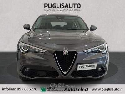 Alfa Romeo Stelvio 2.2 Turbodiesel 190 CV AT8 Q4 Business Grigio usata BELPASSO