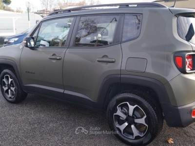 Jeep Renegade 1.3 T4 240CV PHEV 4xe AT6 Trailhawk VERDE OPACO Verde usata Roma