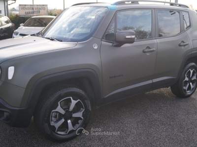 Jeep Renegade 1.3 T4 240CV PHEV 4xe AT6 Trailhawk VERDE OPACO Verde usata Roma