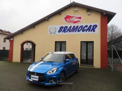 Suzuki Swift SPORT 1.4 HYBRID 129cv BOOSTERJET - NAVI - TELECAM Blu/Azzurro usata Monza