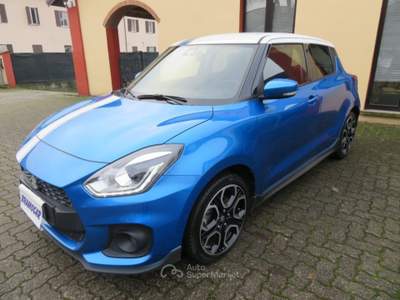Suzuki Swift SPORT 1.4 HYBRID 129cv BOOSTERJET - NAVI - TELECAM Blu/Azzurro usata Monza