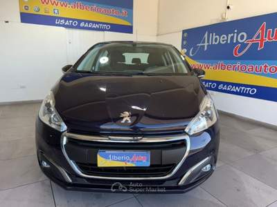Peugeot 208 1° serie BlueHDi 75 5 porte Allure Blu/Azzurro usata ADRANO