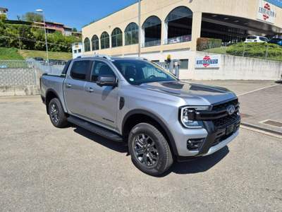 Ford Ranger 2.0 ECOBLUE aut. 205 CV DC Wildtrak 5 posti Argento usata Medesano