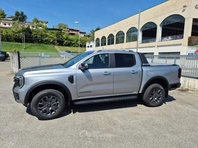 Ford Ranger 2.0 ECOBLUE aut. 205 CV DC Wildtrak 5 posti Argento usata Medesano