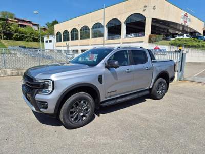 Ford Ranger 2.0 ECOBLUE aut. 205 CV DC Wildtrak 5 posti Argento usata Medesano