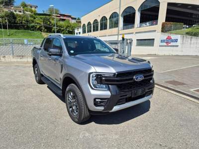 Ford Ranger 2.0 ECOBLUE aut. 205 CV DC Wildtrak 5 posti Argento usata Medesano