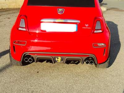 Abarth 595 C Cabrio Rosso usata Rivoli