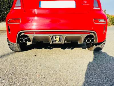 Abarth 595 C Cabrio Rosso usata Rivoli