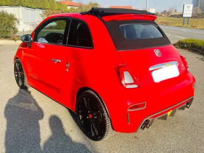 Abarth 595 C Cabrio Rosso usata Rivoli