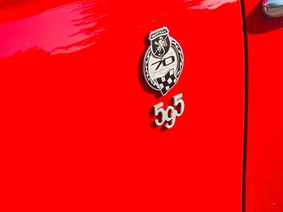 Abarth 595 C Cabrio Rosso usata Rivoli