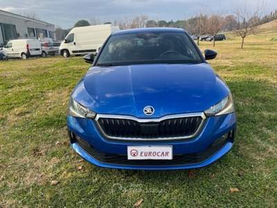 Skoda Scala 1.0 G-Tec Sport Blu/Azzurro usata Monte Porzio