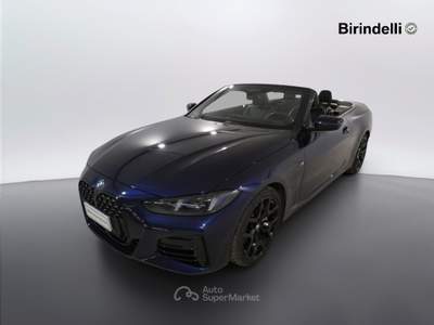 BMW Serie 4 420d Serie 4 cbr(g23/83) - 420d 48v cabrio msport pro Blu/Azzurro usata Vinci