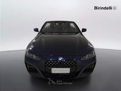 BMW Serie 4 420d Serie 4 cbr(g23/83) - 420d 48v cabrio msport pro Blu/Azzurro usata Vinci