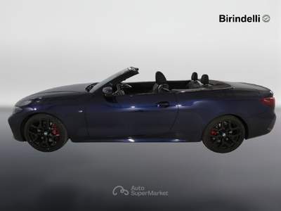 BMW Serie 4 420d Serie 4 cbr(g23/83) - 420d 48v cabrio msport pro Blu/Azzurro usata Vinci