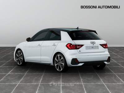 Audi A1 sportback 30 1.0 tfsi 116cv identity black s tronic Bianco usata Cremona