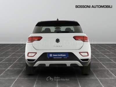 Volkswagen T-Roc 1.0 tsi 110cv style Bianco usata Cremona