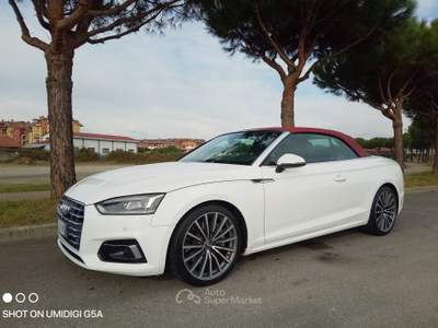 Audi A5 Cabrio 2.0 Tfsi 252cv 4x4/FULL OPTIONAL Bianco usata Leini