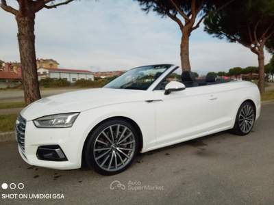 Audi A5 Cabrio 2.0 Tfsi 252cv 4x4/FULL OPTIONAL Bianco usata Leini