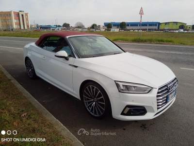 Audi A5 Cabrio 2.0 Tfsi 252cv 4x4/FULL OPTIONAL Bianco usata Leini
