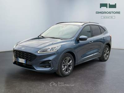 Ford Kuga  - kuga 2.5 full hybrid st-line x 2wd 190cv cvt Blu/Azzurro usata Segrate