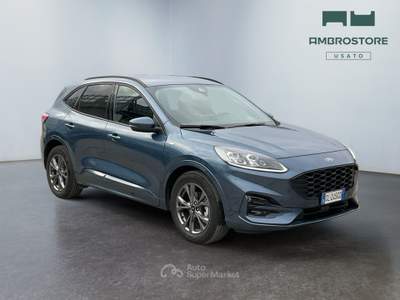 Ford Kuga  - kuga 2.5 full hybrid st-line x 2wd 190cv cvt Blu/Azzurro usata Segrate