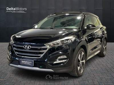 Hyundai Tucson  - tucson 1.7 crdi xpossible 2wd 141cv dct Nero usata Montecosaro