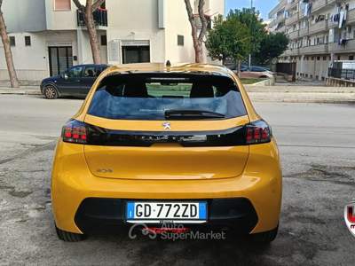 Peugeot 208 KM 41.000 -PREZZO PROMO! Giallo usata Bisceglie