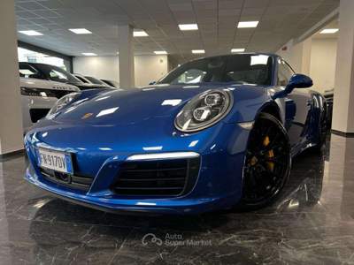 Porsche 911 991 Power Kit X51 - 3.0 Carrera 4S Coupé - CARBO CHRONO Blu/Azzurro usata Villa Carcina