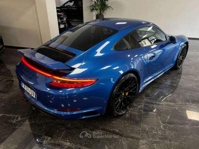 Porsche 911 991 Power Kit X51 - 3.0 Carrera 4S Coupé - CARBO CHRONO Blu/Azzurro usata Villa Carcina