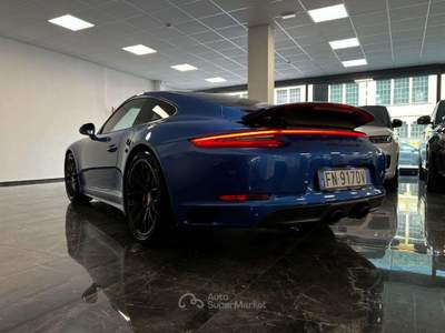 Porsche 911 991 Power Kit X51 - 3.0 Carrera 4S Coupé - CARBO CHRONO Blu/Azzurro usata Villa Carcina