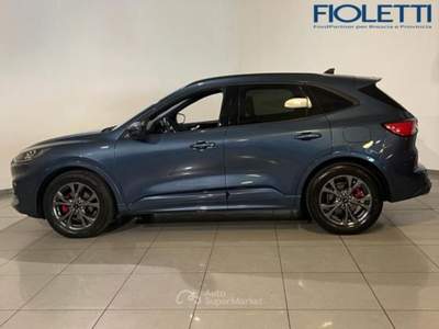 Ford Kuga 3ª SERIE 2.0 ECOBLUE HYBRID 150 CV 2WD ST-LINE Blu/Azzurro usata Manerbio