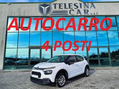 Citroen C3 1.5 BlueHDi AUTOCARRO 4 POSTI COMBI Bianco usata San Salvatore Telesino