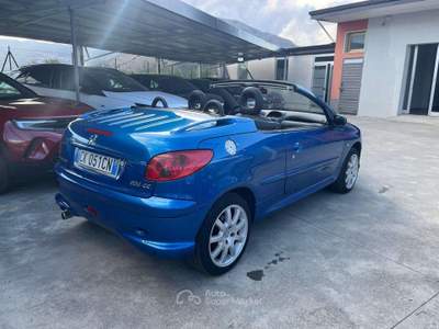 Peugeot 206 206 CC CC 1.6 16v c/abs Blu/Azzurro usata Sassano