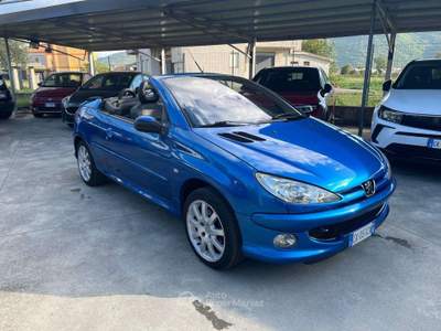Peugeot 206 206 CC CC 1.6 16v c/abs Blu/Azzurro usata Sassano