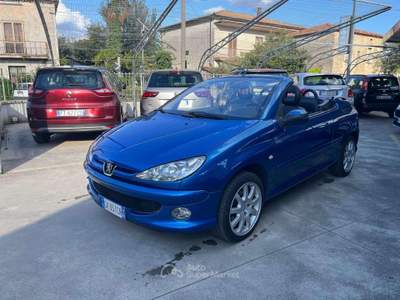 Peugeot 206 206 CC CC 1.6 16v c/abs Blu/Azzurro usata Sassano