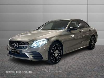 Mercedes-Benz Classe C d 4 Matic Premium Plus Argento usata Manocalzati