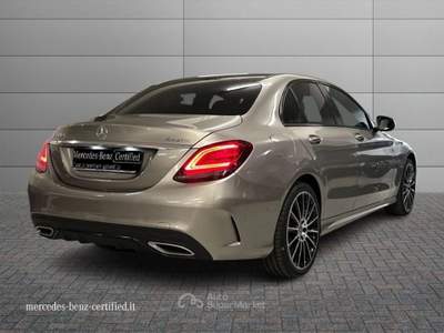 Mercedes-Benz Classe C d 4 Matic Premium Plus Argento usata Manocalzati