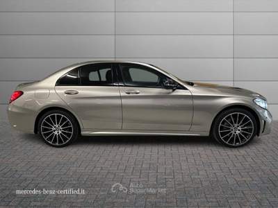 Mercedes-Benz Classe C d 4 Matic Premium Plus Argento usata Manocalzati