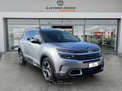 Citroen C5 Aircross 1.6 hybrid phev Feel 225 e-eat8 Con NAVIGATORE Grigio usata Latina