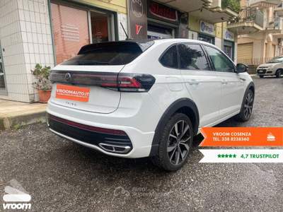 Volkswagen Taigo Taigo 1.0 TSI 110 CV R-Line Bianco usata Rossano Stazione