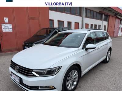 Volkswagen Passat 2.0 TDI Business SW EURO 6 Bianco usata Villorba